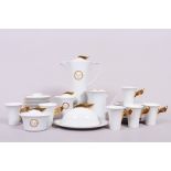 Coffee service, “Ikarus” shape design Paul Wunderlich/ “Gorgona” decor Gianni Versace for Rosenthal