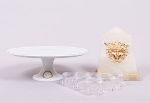 Mixed lot "Versace meets Rosenthal", design "Ikarus" by Paul Wunderlich/decor "Gorgona" by Gianni V