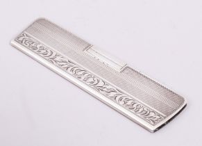 Pocket comb, 835 silver, etc., c. 1900
