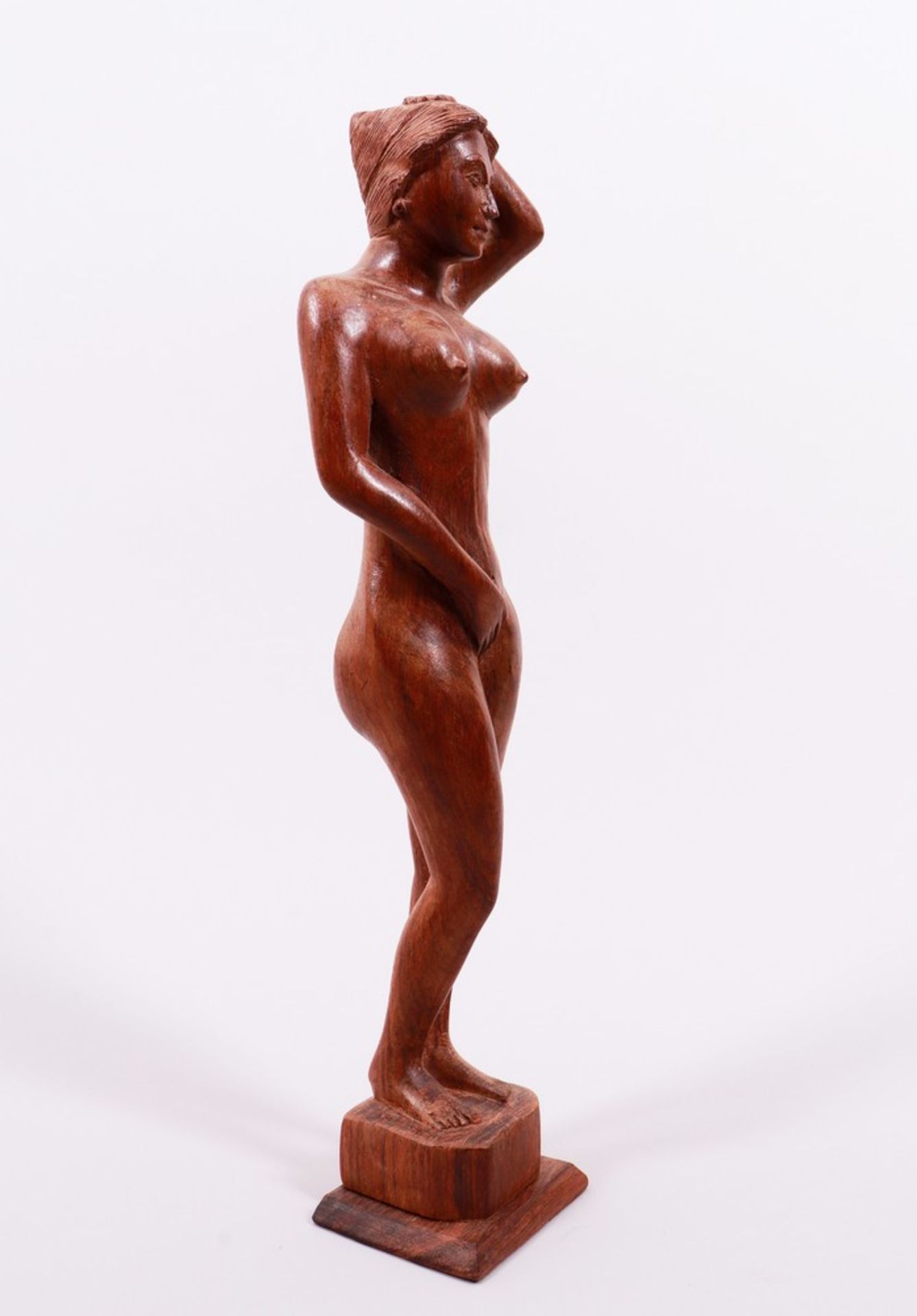 Standing female nude, probably Denmark, mid-20th C. - Image 3 of 5