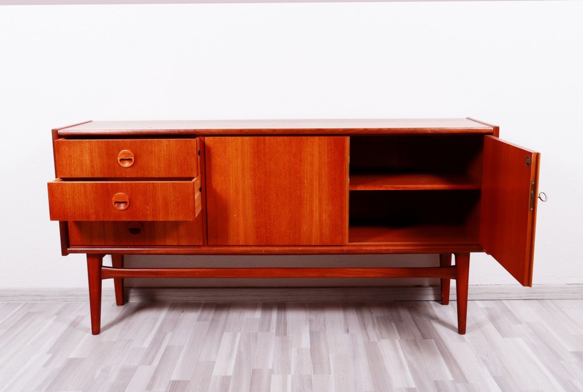 Sideboard, FAF (Friedrich A. Flamme), Hamburg, c. 1961 - Image 2 of 5