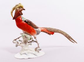 Pheasant, design Karl Tutter for Hutschenreuther art department, 1st half 20th C.
