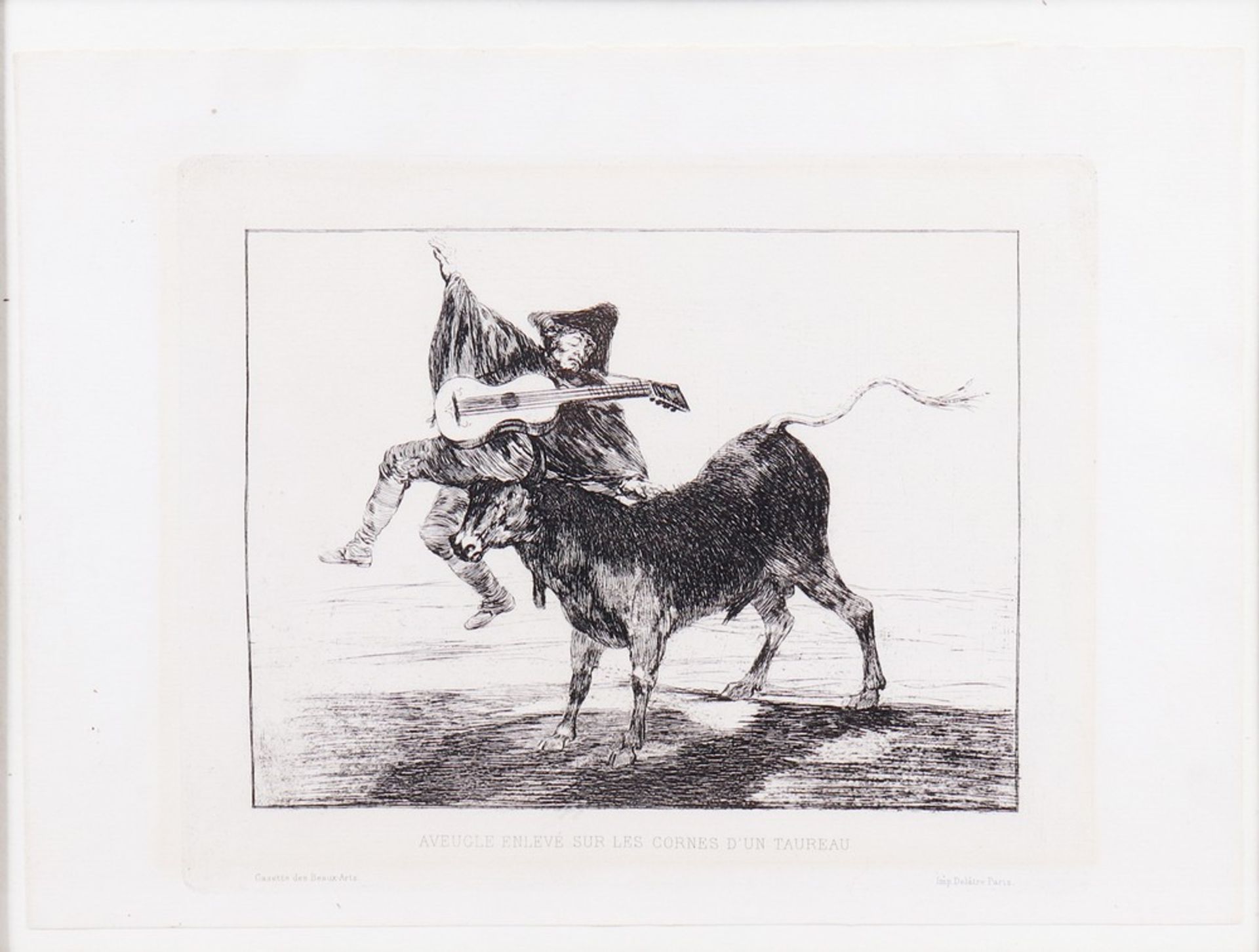 Francisco de Goya (1746, Fuendetodos, Spanien - 1828, Bordeaux) - Bild 2 aus 4