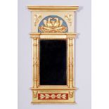 Empire style wall mirror, Sweden, 20th C.