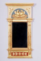 Empire style wall mirror, Sweden, 20th C.