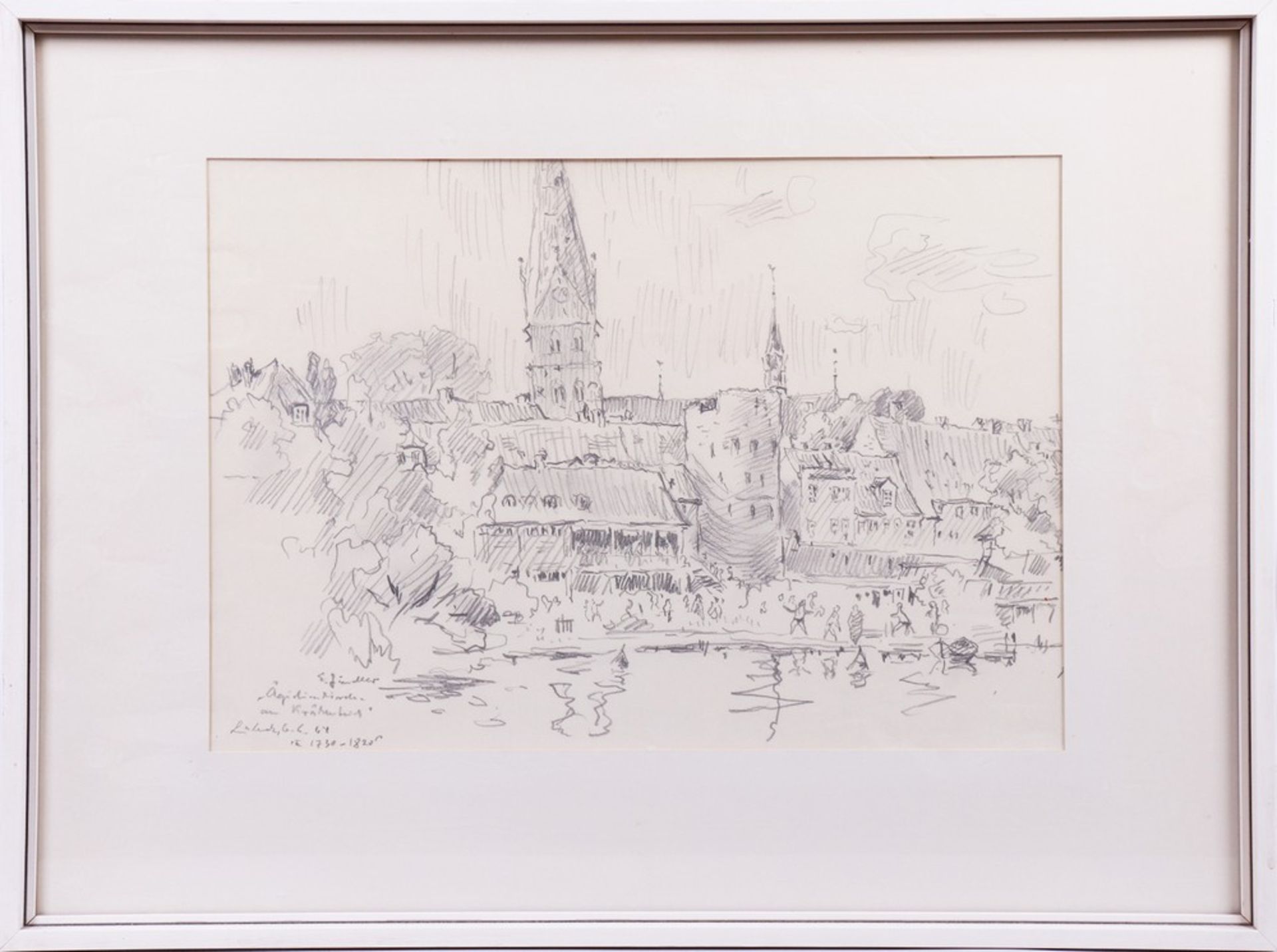 “Aegidienkirche am Krähenbad” in Lübeck, 1964