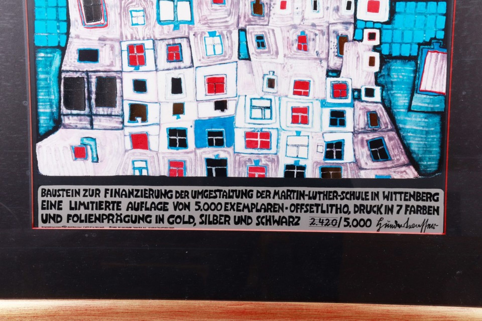 Friedensreich Hundertwasser (1928, Wien - Brisbane, 2000) - Bild 3 aus 3