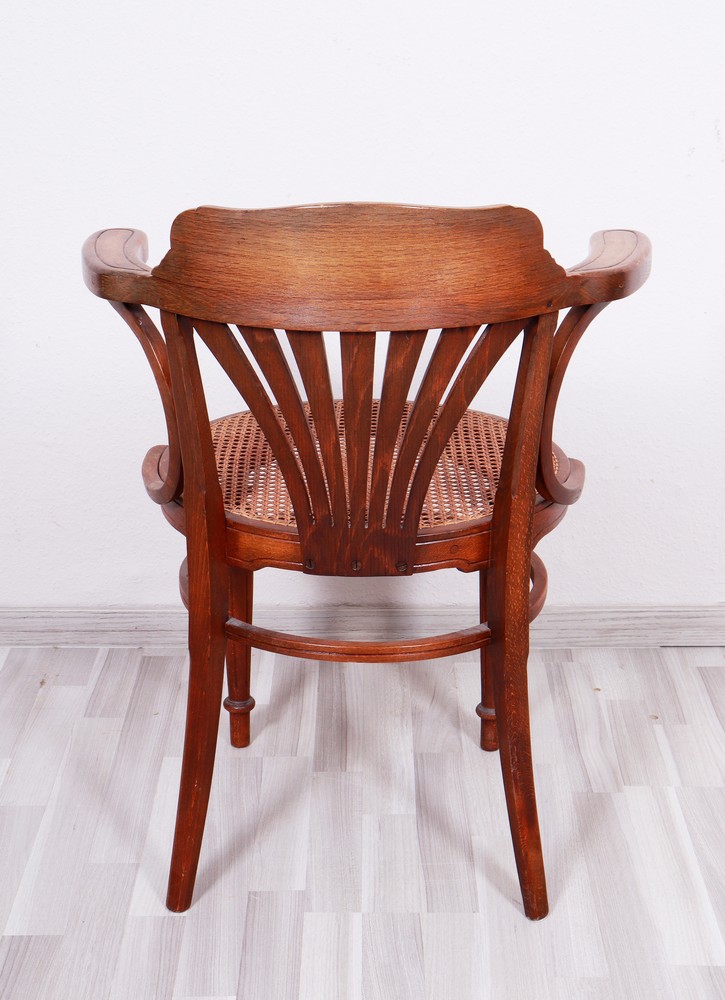 Desk chair, Thonet, Vienna, c. 1905 - Image 5 of 6