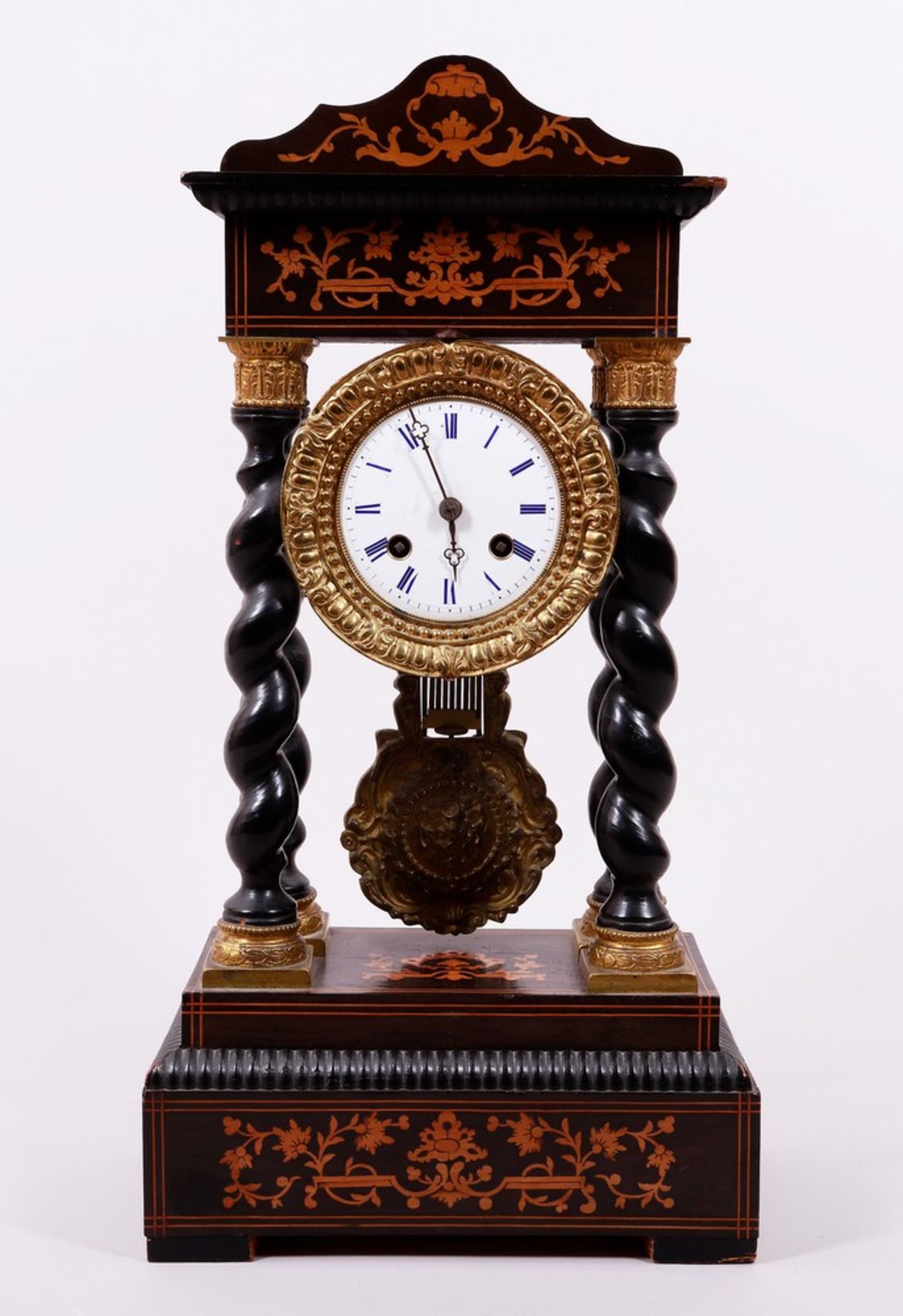 Portal clock, France, probably 1st half 19th C.