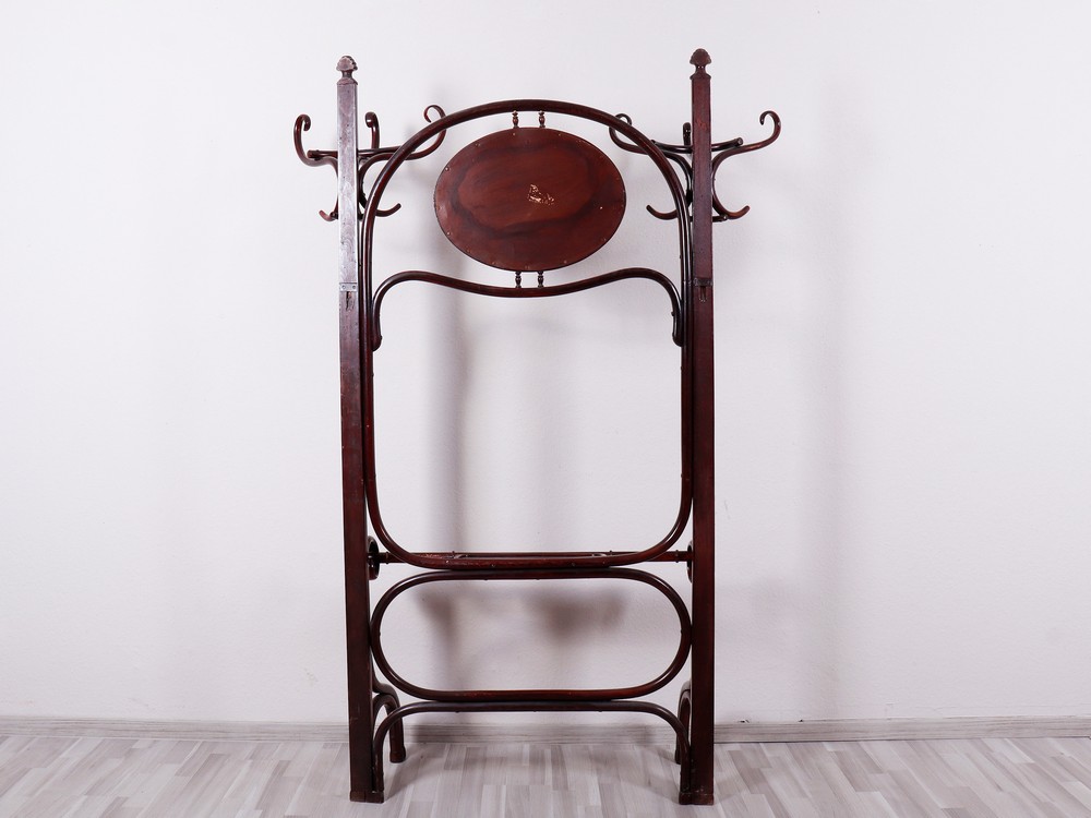 Hall coat rack, Thonet, Vienna, early 20th C. - Image 3 of 3