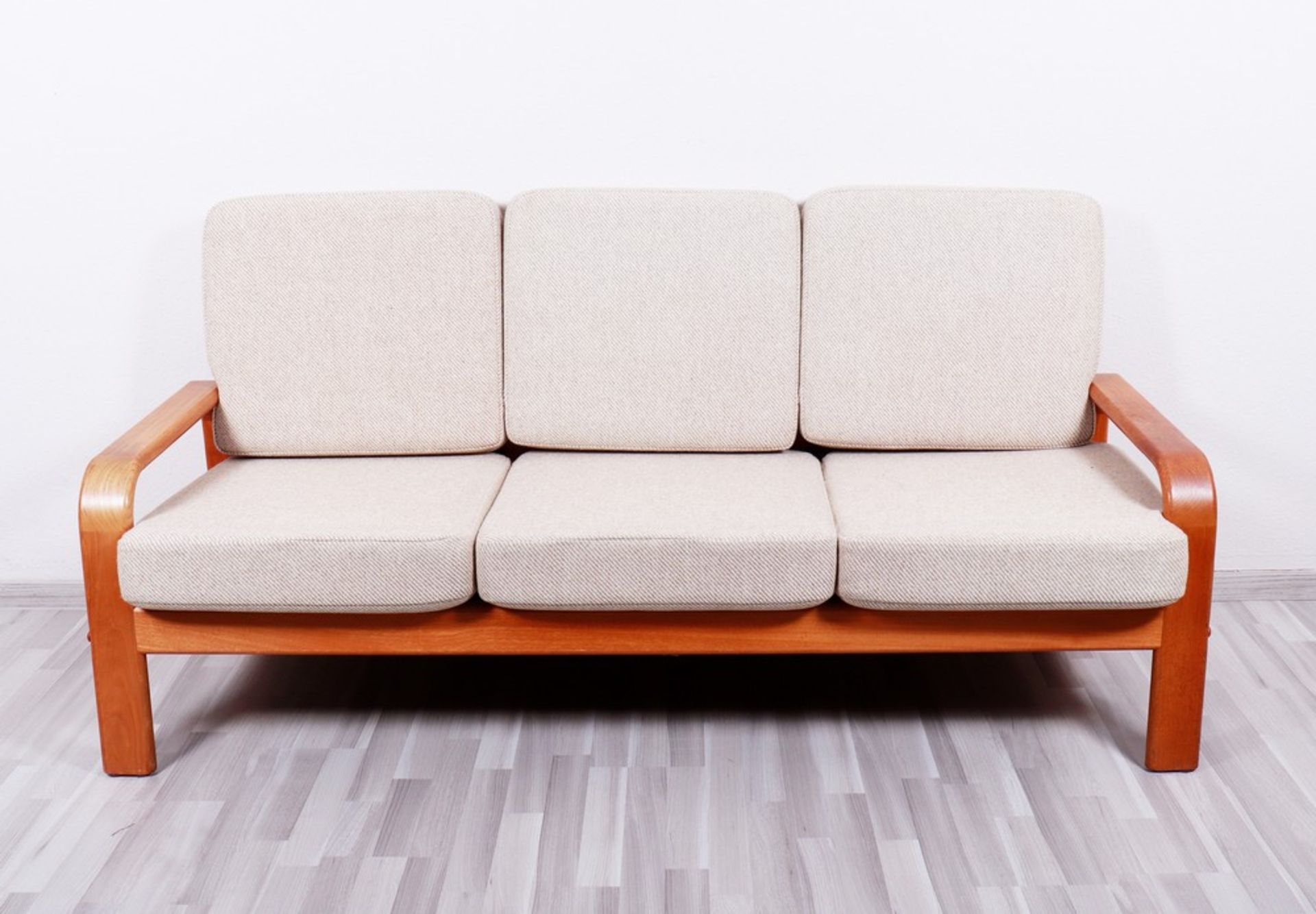 3-seater sofa, Denmark, 2nd half 20th C. - Image 2 of 3