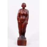 Standing female nude, probably Danish sculptor, c. 1940