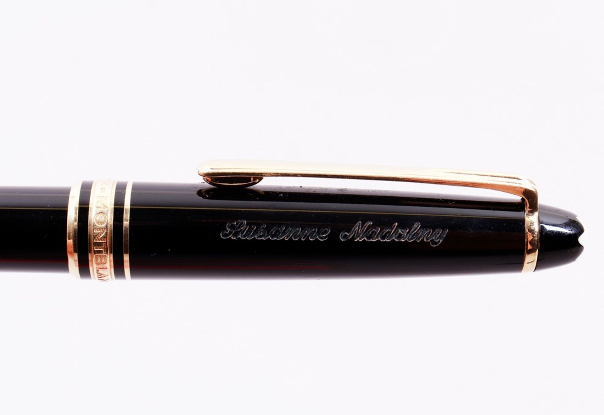 2 fountain pens, Rex/Montblanc, middle/2. Half 20th C. - Image 5 of 8