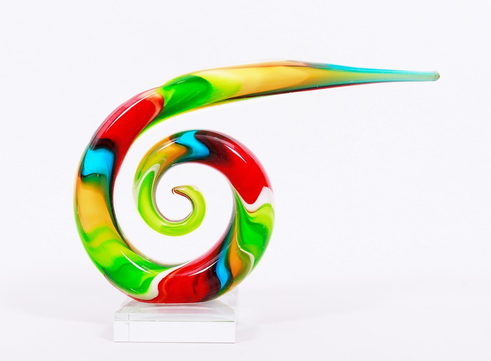 Spiral, probably Murano, 20th C. - Image 2 of 3