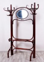 Hall coat rack, Thonet, Vienna, early 20th C.