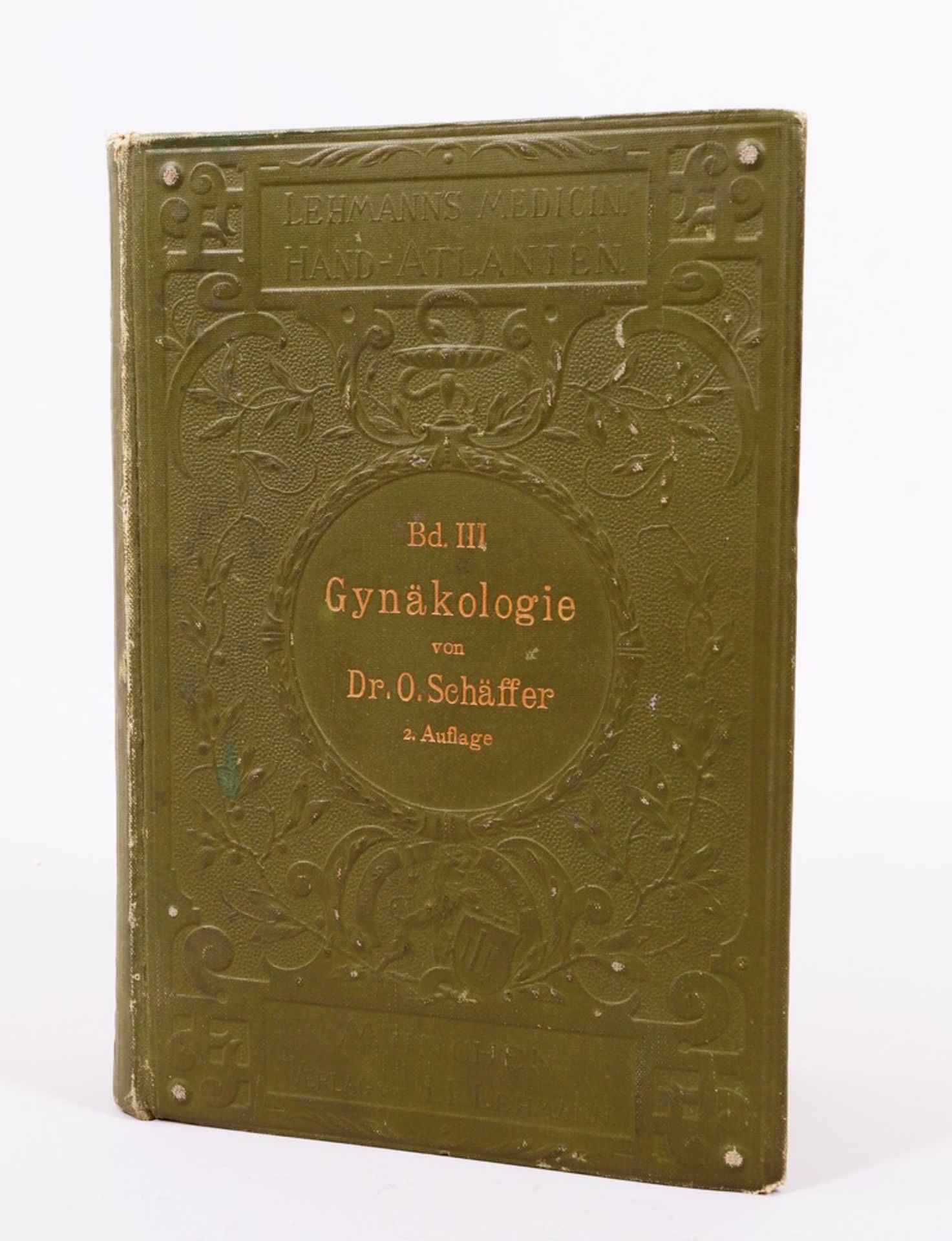 Book, Gynecology by Dr. O. Schäffer