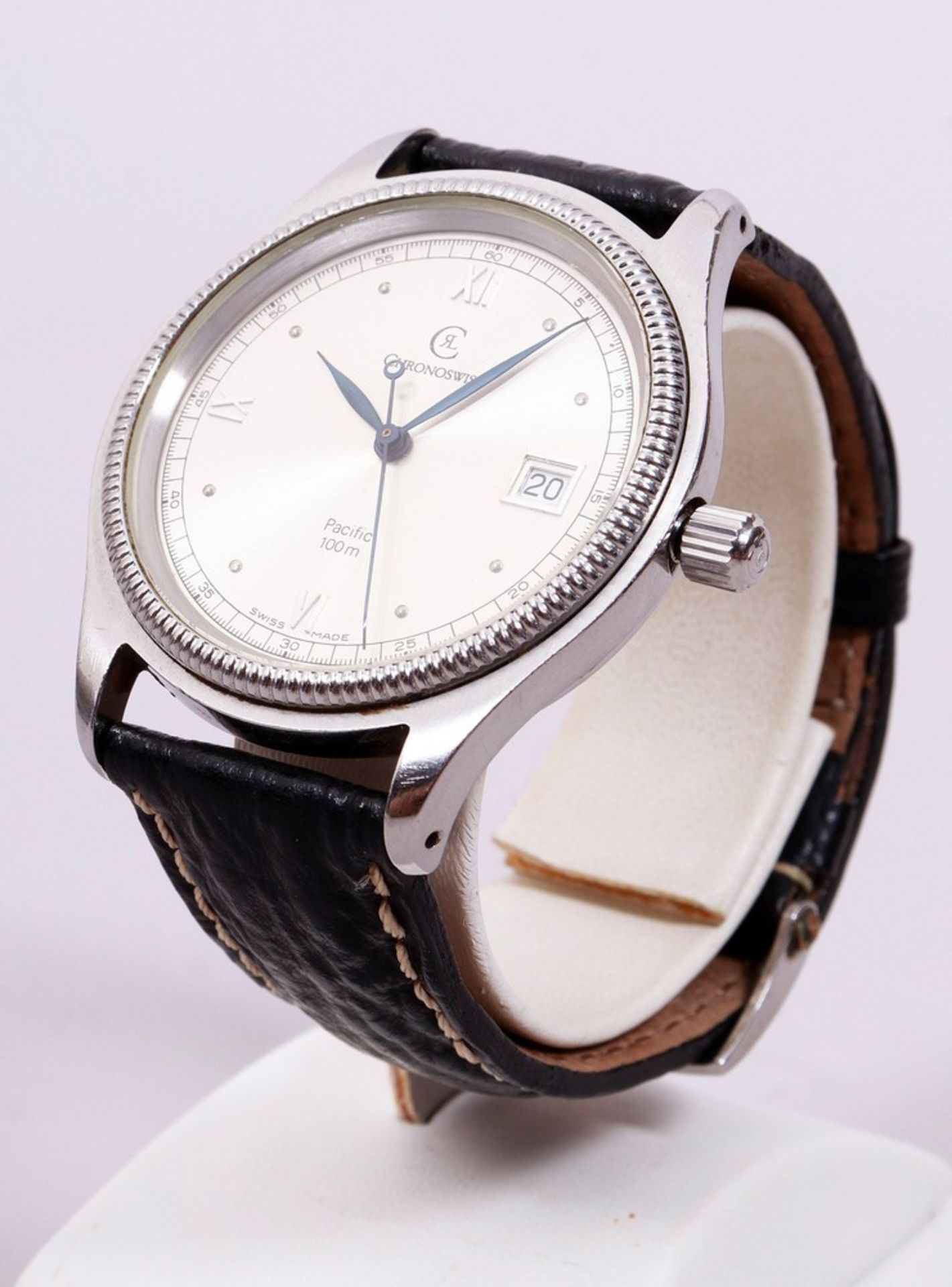 Herren-Armbanduhr, Chronoswiss, Modell "Pacific 100m", 1990er Jahre - Bild 3 aus 13