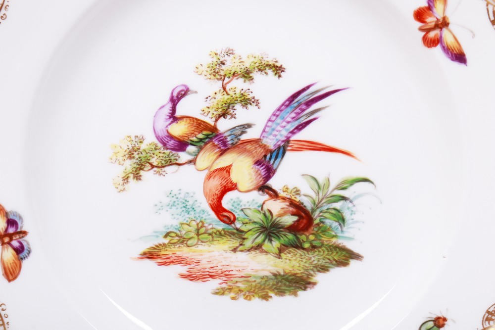 Pair of decorative plates, Meissen, late 19th C. - Image 2 of 6