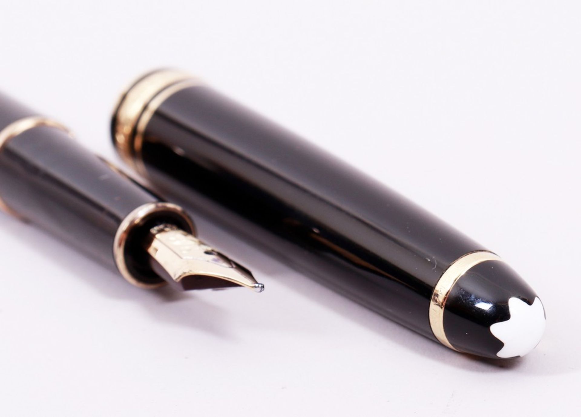 2 fountain pens, Rex/Montblanc, middle/2. Half 20th C. - Image 8 of 8