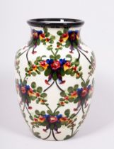 Jugendstil Majolika-Vase, Elmshorn, 1. Hälfte 20.Jh.