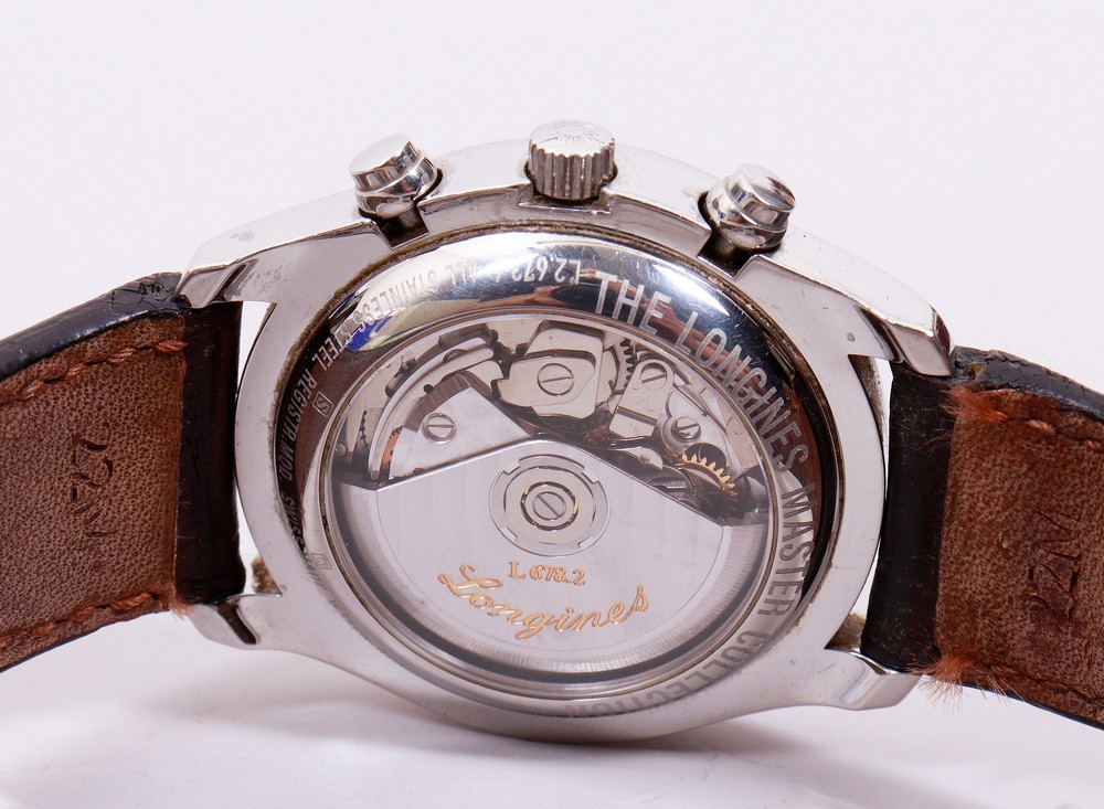Gent's wristwatch, Longines Master Collection, automatic chronograph - Image 5 of 12