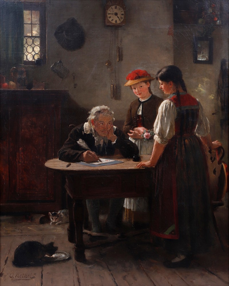 Otto Rethel (1822, Aachen - 1892, Düsseldorf) - Bild 2 aus 5