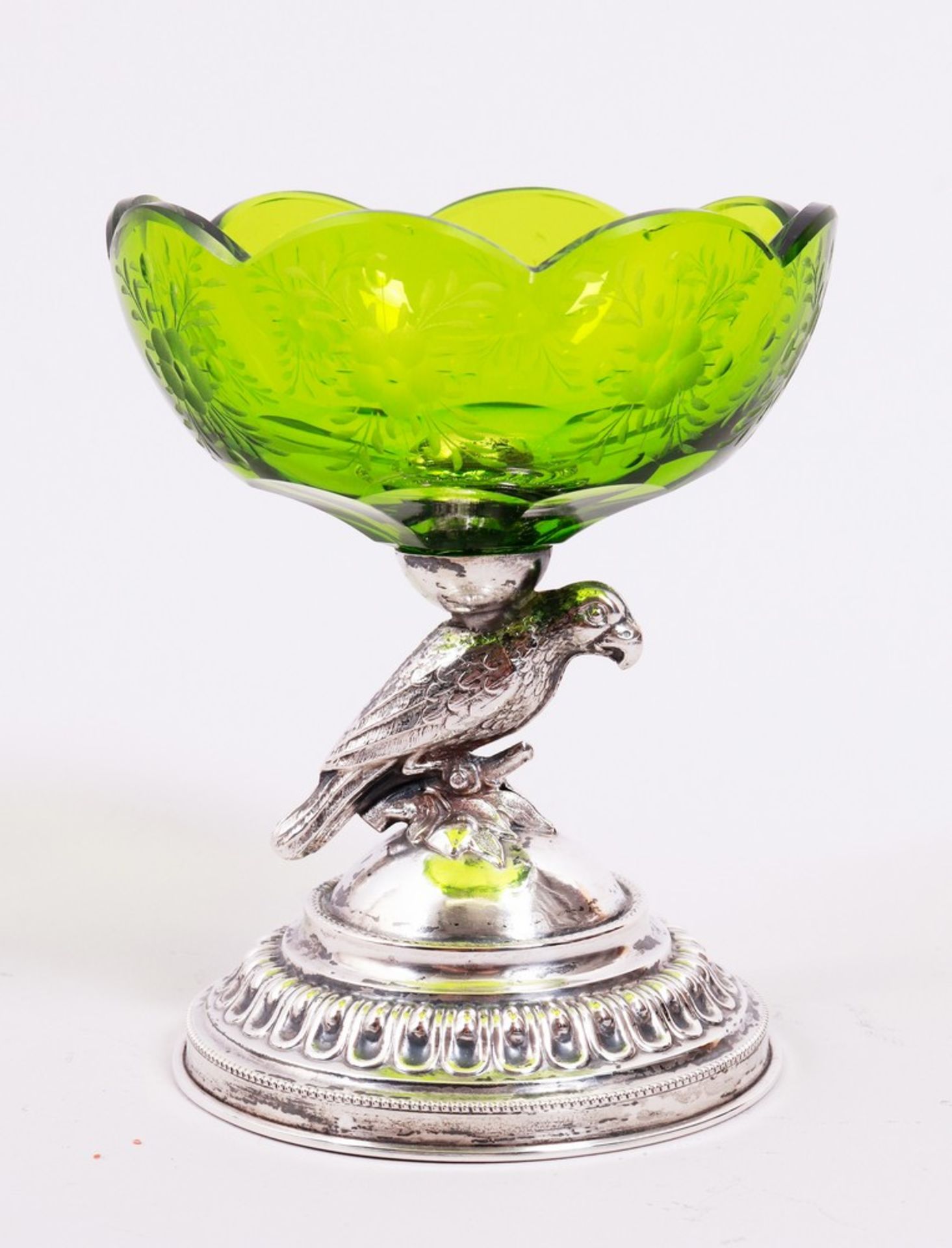 Small top bowl with pendant, silver, etc., end of the 19th C./1900 - Image 3 of 7
