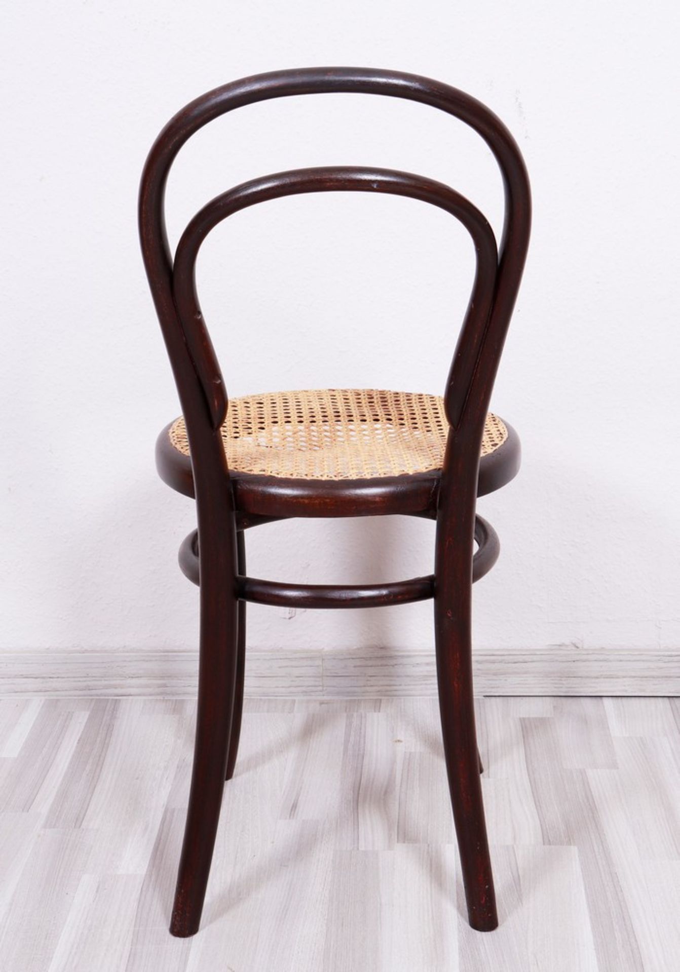 Kleiner Bistro-Stuhl, wohl Thonet, 1. Hälfte 20.Jh. - Bild 4 aus 5