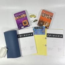 Two original Friends Scripts "The One with Ross's Wedding" Part I and Part II Original scripts