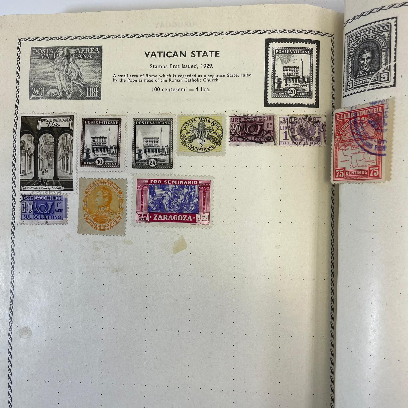 Three stamp albums including four pages of Chinese stamps - Image 4 of 14