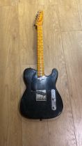 Squire by Fender Telecaster guitar.  Serial number on reverse SO355541