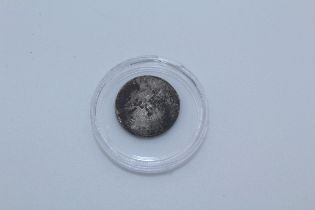 Charles II Shilling First Issue hammered 1660-1685AD Silver bust facing left No marks of value or