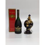 Remy Martin, Napoleon Fine Champagne Cognac, 1980s bottling, 40% vol, 70cl, one bottle and Janneau,