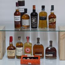 Assorted  Whisky, to include: Abrachan, Triple Barrel Blended Malt Scotch Whisky, Oak Matured, 42%