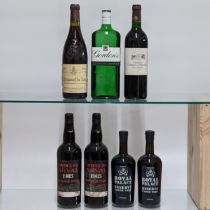 Assorted Wine and Port, to include: Quinta do Noval, Vintage Port, 1985, two bottles; Royal