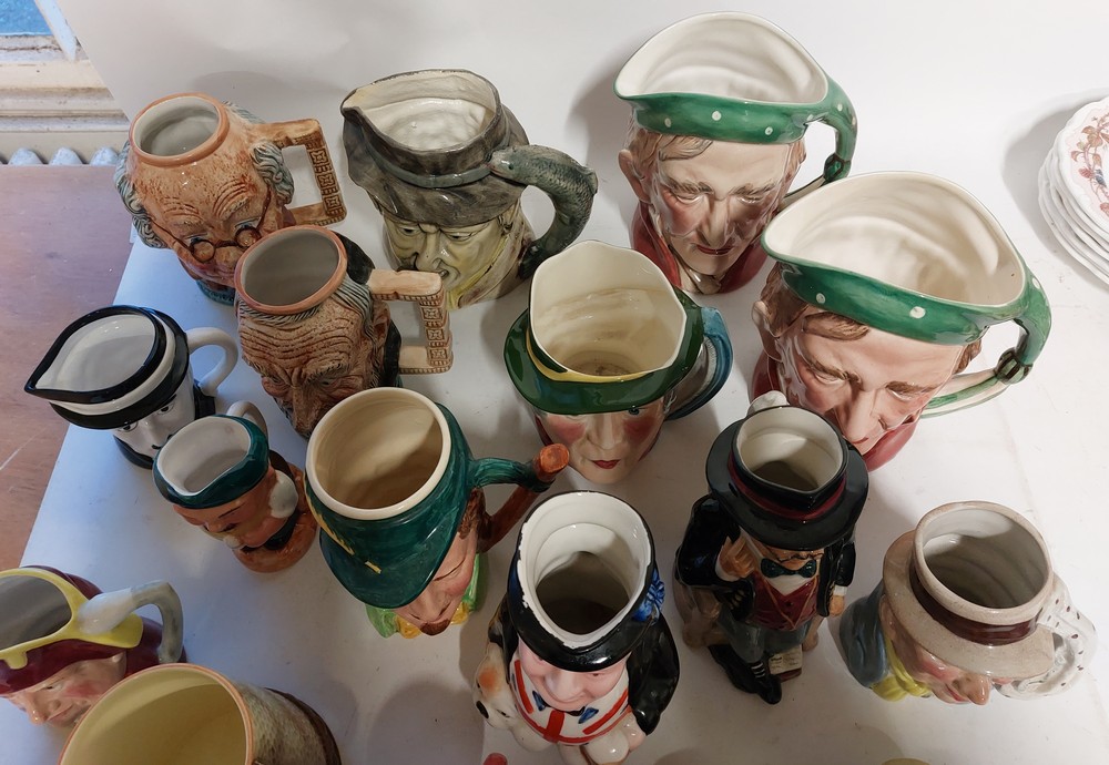 A collection of Character and Toby jugs, to include Royal Doulton, Beswick, Falcon ware amongst - Image 4 of 6