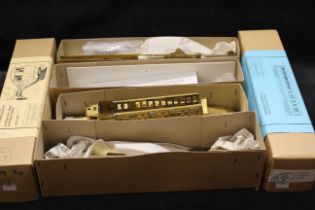 Sets, part sets, or spares for Brass model railway engines/carriage kits these have not been checked