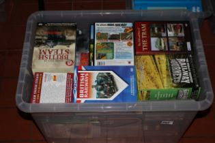 Railway enthusiast Interest ; Good large selection of Railway related books magazines leaflets and