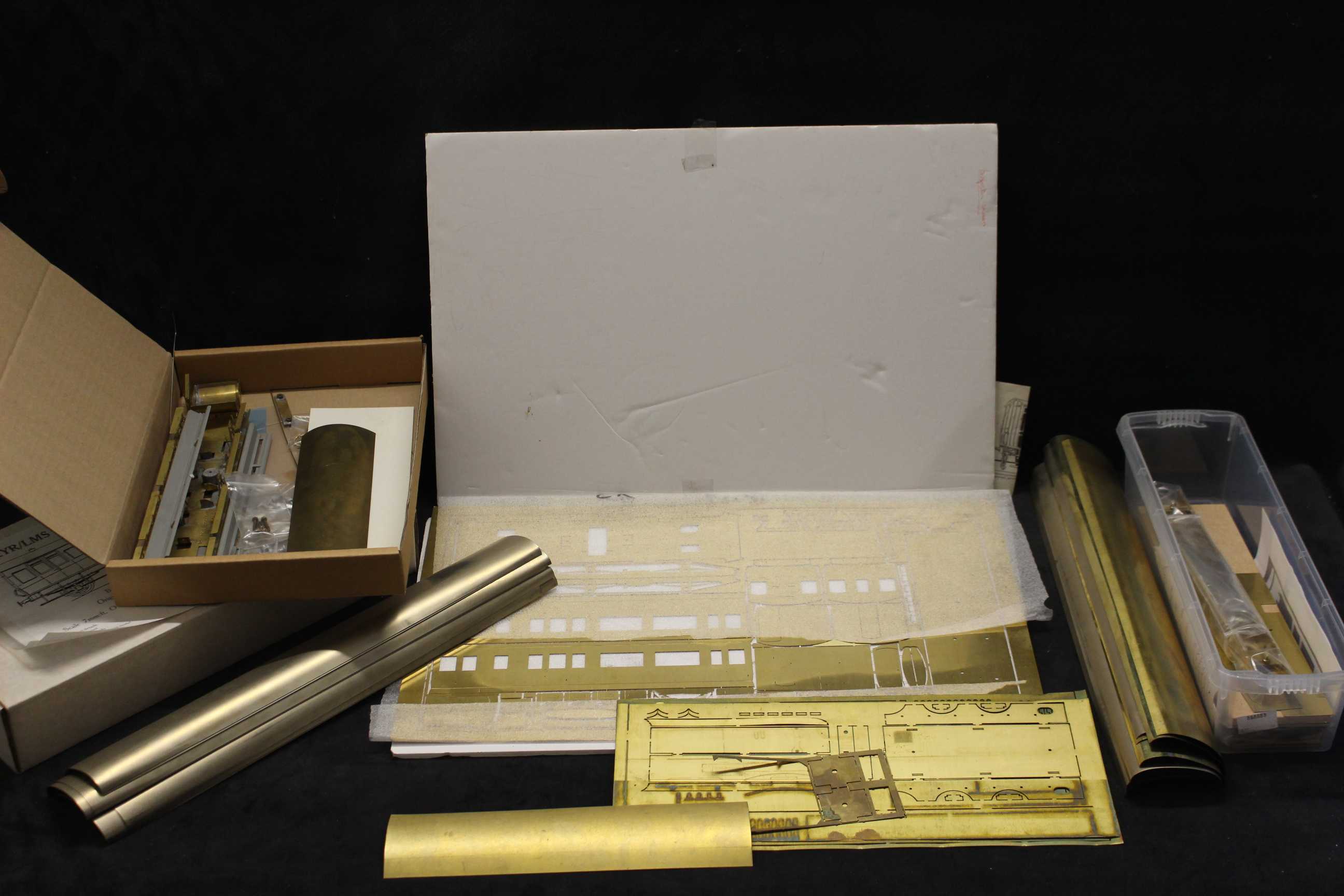 Sets, part sets, or for spares Brass model train Kits, these kits have not been checked for