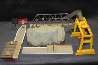 Scenery and other railway layout items, these items have not been checked for completeness therefore