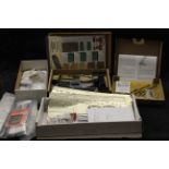 Sets, part sets ,spares of model railway brass kits and other models, these items have not been