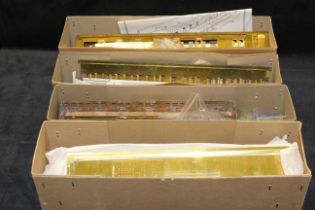 Sets, part sets, or spares for Brass model railway engines/carriage kits these have not been checked