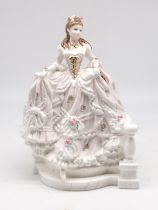 Royal Doulton limited edition figurine 'Cinderella' 2054/4950 with certificate. Height approx 25.