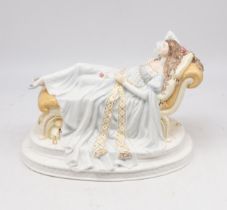 Royal Doulton limited edition figurine 'Sleeping Beauty' 722/4950 with certificate. Height approx