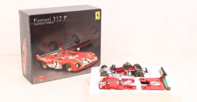 GMP: A boxed GMP, Ferrari 312 P #3, 1972 Targa Florio, 1:18 Scale diecast vehicle. Reference