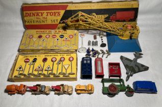 Diecast: A collection of assorted playworn vehicles to include: Matchbox Lesney vehicles, as well as