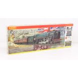 Hornby: A boxed Hornby Railways, OO Gauge, East Coast Express, Reference R1021. Original box with