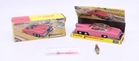 Dinky: A boxed Dinky Toys, Thunderbirds, Lady Penelope's Fab 1, Reference No. 100. Original box,