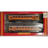 Hornby: A boxed Hornby Railways, OO Gauge, Pacer Twin Railbus Greater Manchester PTE, R297. Original