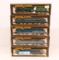 Mainline: A collection of five boxed Mainline Railways, OO Gauge, locomotives to comprise: 37041,